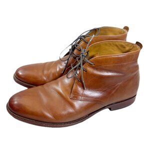 Cole Haan Mens Sz 8M Boots Brown Leather Chukka Boots C32341 Gramercy EUC